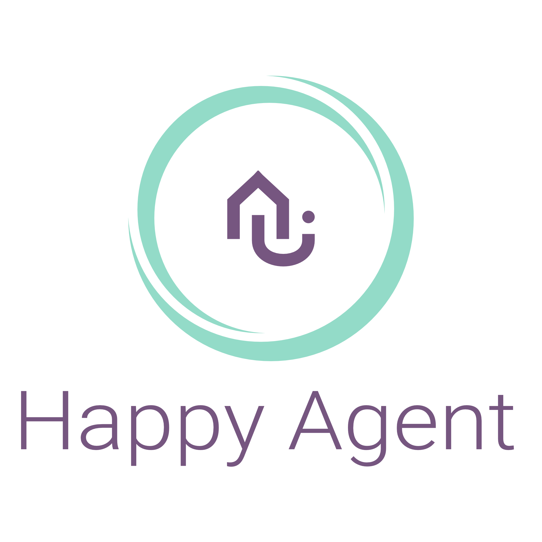 Happy Agent Logo (Transparent)